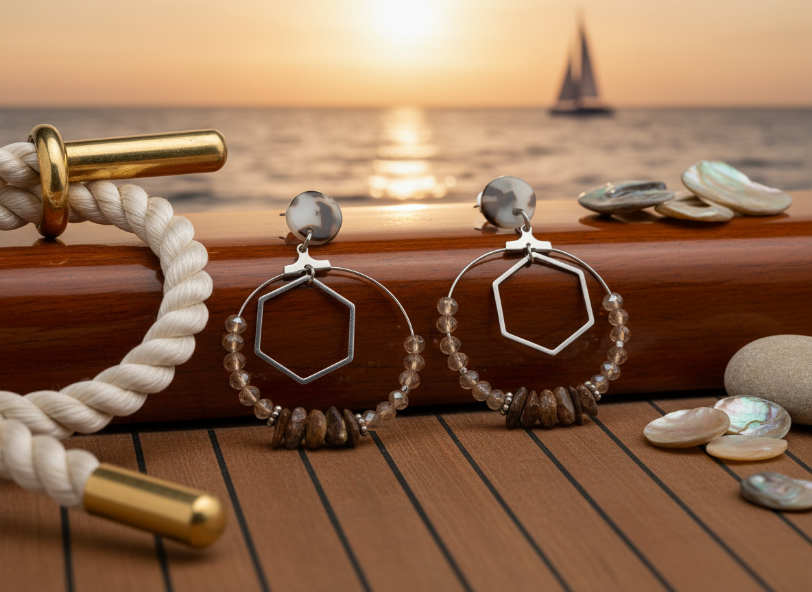 Boucles d'oreilles Nessma